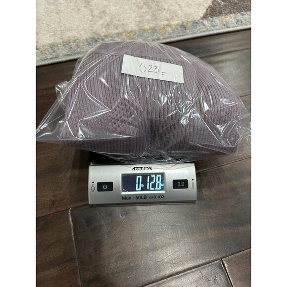 Van Heusen Womens Ribbed Turtleneck Sweater Long Sleeve Purple Sz Large - Picture 9 of 9